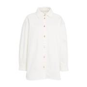 Stilig Hvit Jakke 'Nina' Overshirt