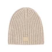 Ull Beanie Lue i Beige