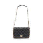 Pre-owned Leather chanel-bags