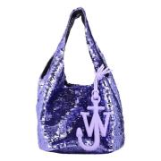 Sequin Mini Shopper Veske