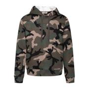 Camouflage hettegenser sweatshirt