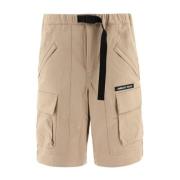 Bomull Bermuda Shorts med Lommer