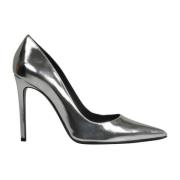 Metallic Leather Stiletto Pumps Fw22