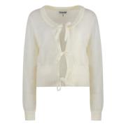 Mohair Cardigan med Bue Lukking