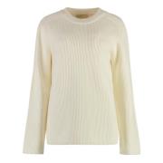 Ribbet Merinoull Crew-Neck Sweater