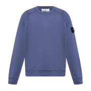 Sweatshirt med logo