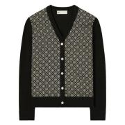 Monogram Silkefront Cardigan