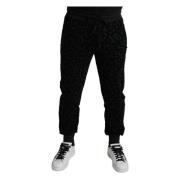 Elegante Leopard Joggers for Menn