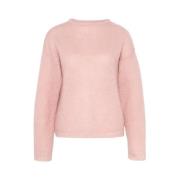 Powder Rose Mohair Sweater