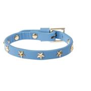 Skinn Star Stud Armbånd Mini Ibiza BLÅ