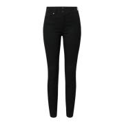 Dream Skinny Svarte Cropped Bukser