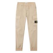 Beige Cargo Jogger Bukser