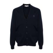 Chillax Fox Navy Blue Cardigan