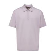 Lilla Glidelås Polo Skjorte Made in Italy