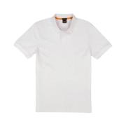 Klassisk Polo Slim Fit Hvit