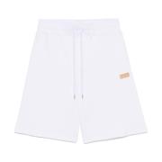 Hvite og Gull Shorts