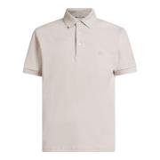 Beige Polo Shirt Chic Monogram