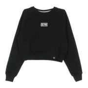 Logo Crop Crewneck Sweatshirt