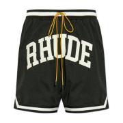 Svette shorts med logo