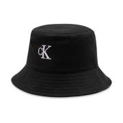 Monogram Bucket Hat Svart Trykt Lue