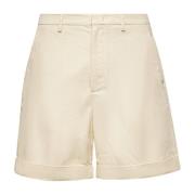 Beige Shorts for Kvinner