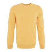 Myk Pima Bomull Crewneck Strikkevarer