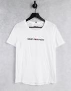 Tommy Hilfiger Sport logo t-shirt in white