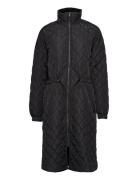 Kasorita Quilted Coat Black Kaffe