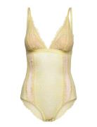 Amy Bodystocking Yellow Underprotection