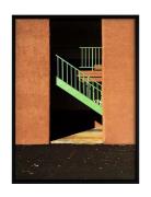 Poster Staircase In Sunlight Patterned Democratic Gallery