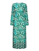 Printed Cut-Out Detail Dress Patterned Mango