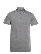 Slh Leroy Coolmax Ss Polo B Grey Selected Homme