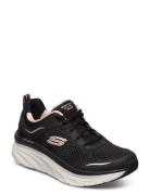 Womens Relaxed Fit: D'lux Walker - Infinite Motion Black Skechers