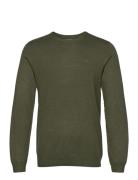 Ecovero L/S O-Neck Knit Khaki Lindbergh