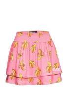 Flounce Mini Skirt Patterned Svea
