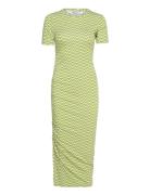 Enzoe Ss Dress Aop W 5329 Green Envii