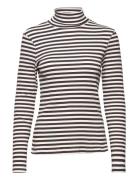 Luelle T-Shirt Rollneck Patterned Noella