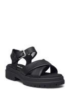 London Vibe Backstrap Sandal Jet Black Black Timberland