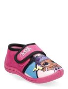 Girls Velcro Houseshoes Patterned Leomil