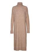 Penny Knit Dress Beige A-View