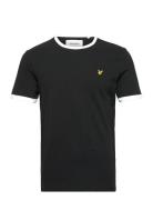 Ringer T-Shirt Black Lyle & Scott