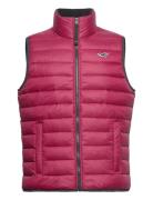 Icon Puffer Vest Emea Pink Hollister