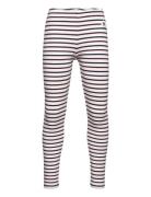 Ira Stripe Kids Leggings Patterned Wood Wood