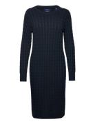 D1. Twisted Cable Dress Navy GANT