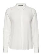 Lilliebbcorinna Silkshirt White Bruuns Bazaar