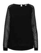 Objzoe L/S Top Black Object