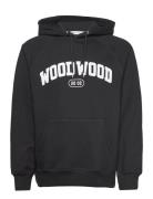 Fred Ivy Hoodie Black Wood Wood