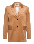 Mmivory Soft Cord Blazer Brown MOS MOSH