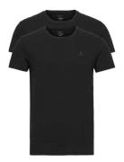 C-Neck T-Shirt 2-Pack Black GANT