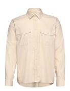 Lincoln Ripstop Shirt Beige Les Deux